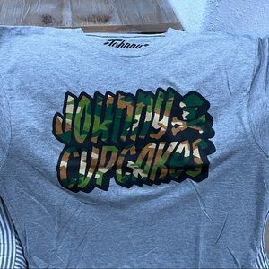Johnny Cupcakes T-shirt.